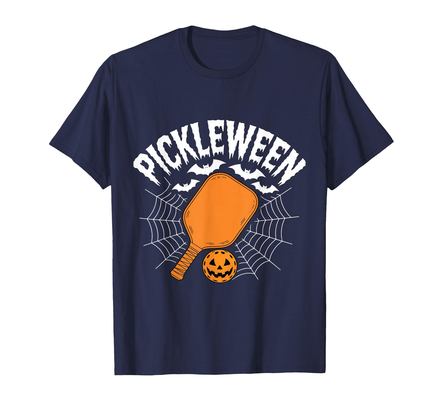 Pickleween Pickleball Halloween Funny Pickleball Player T-Shirt