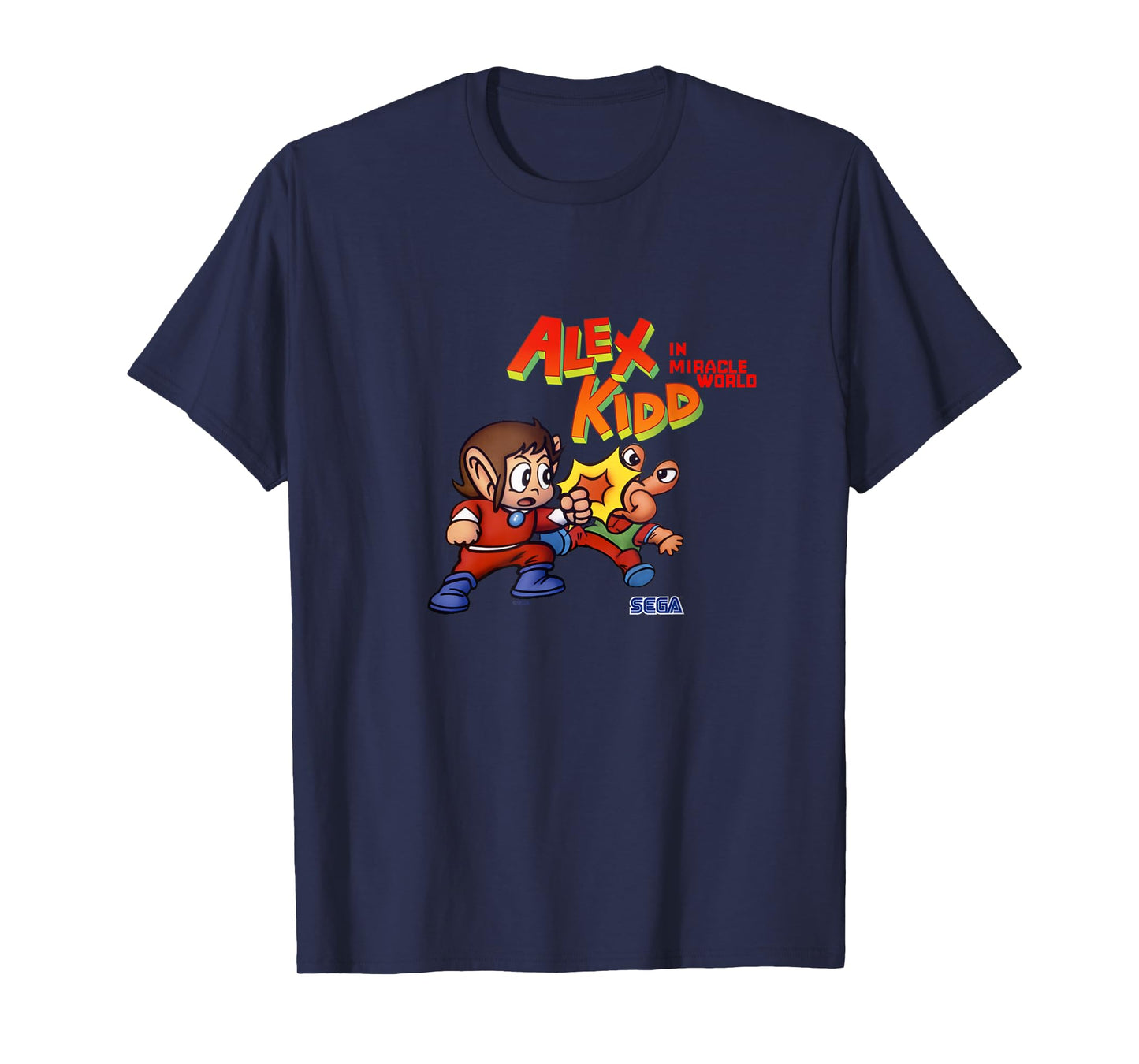 Alex Kidd fight SEGA Master System video game T-Shirt