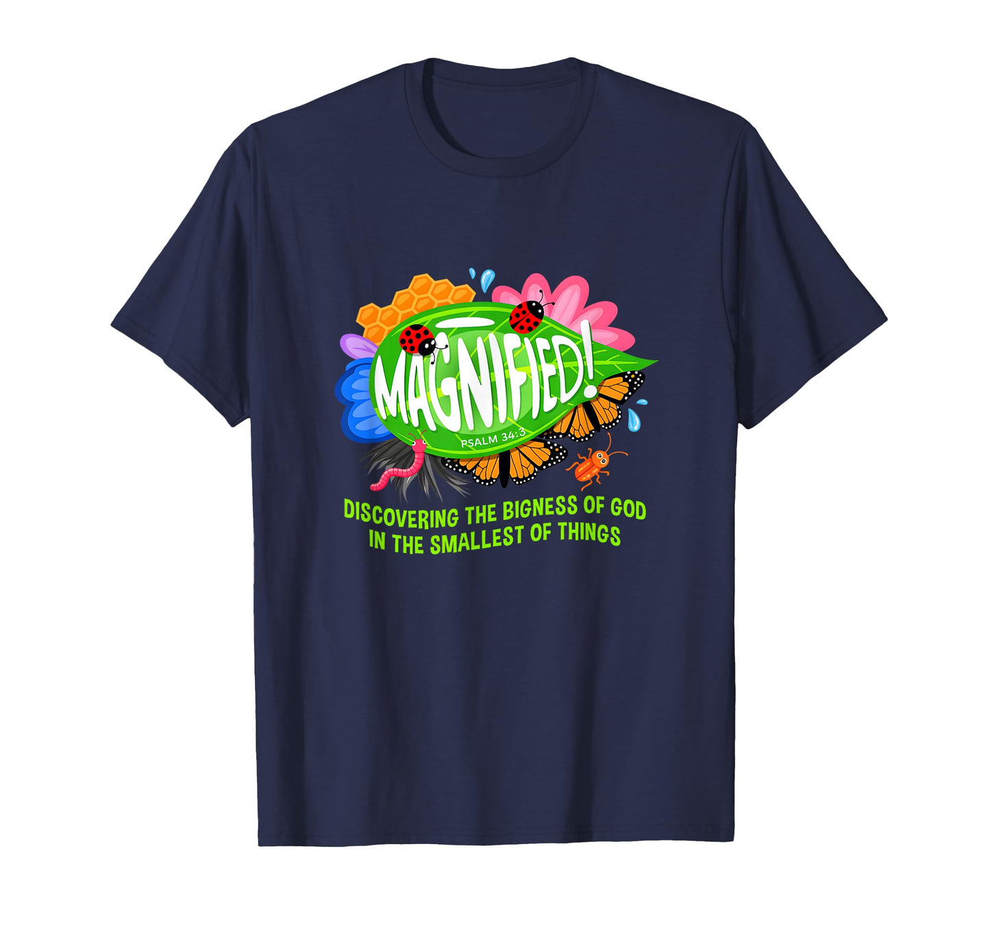 Vbs 2025 Magnified Smallest Insects Adventure Vbs Camping T-Shirt