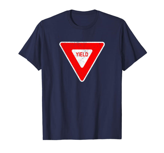 Yield Sign T Shirt T-Shirt