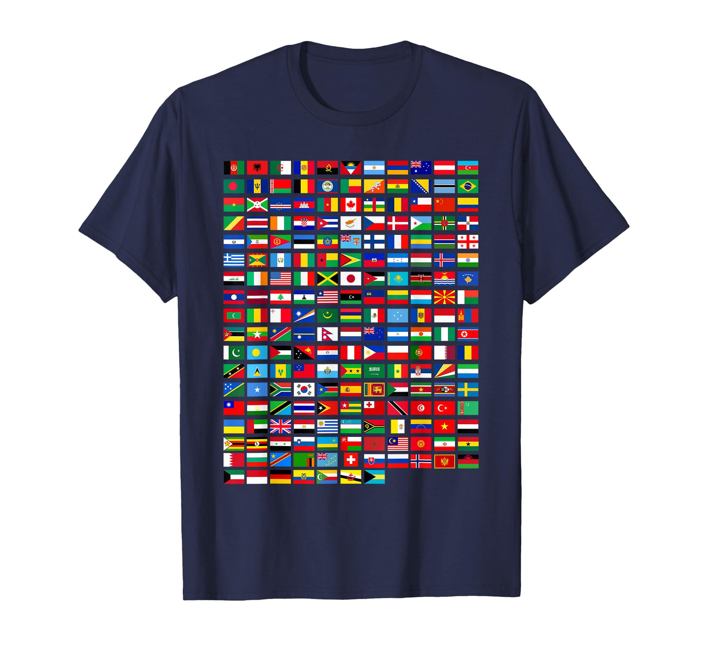 Flags of the Countries of the World Graphic Cool Designs T-Shirt