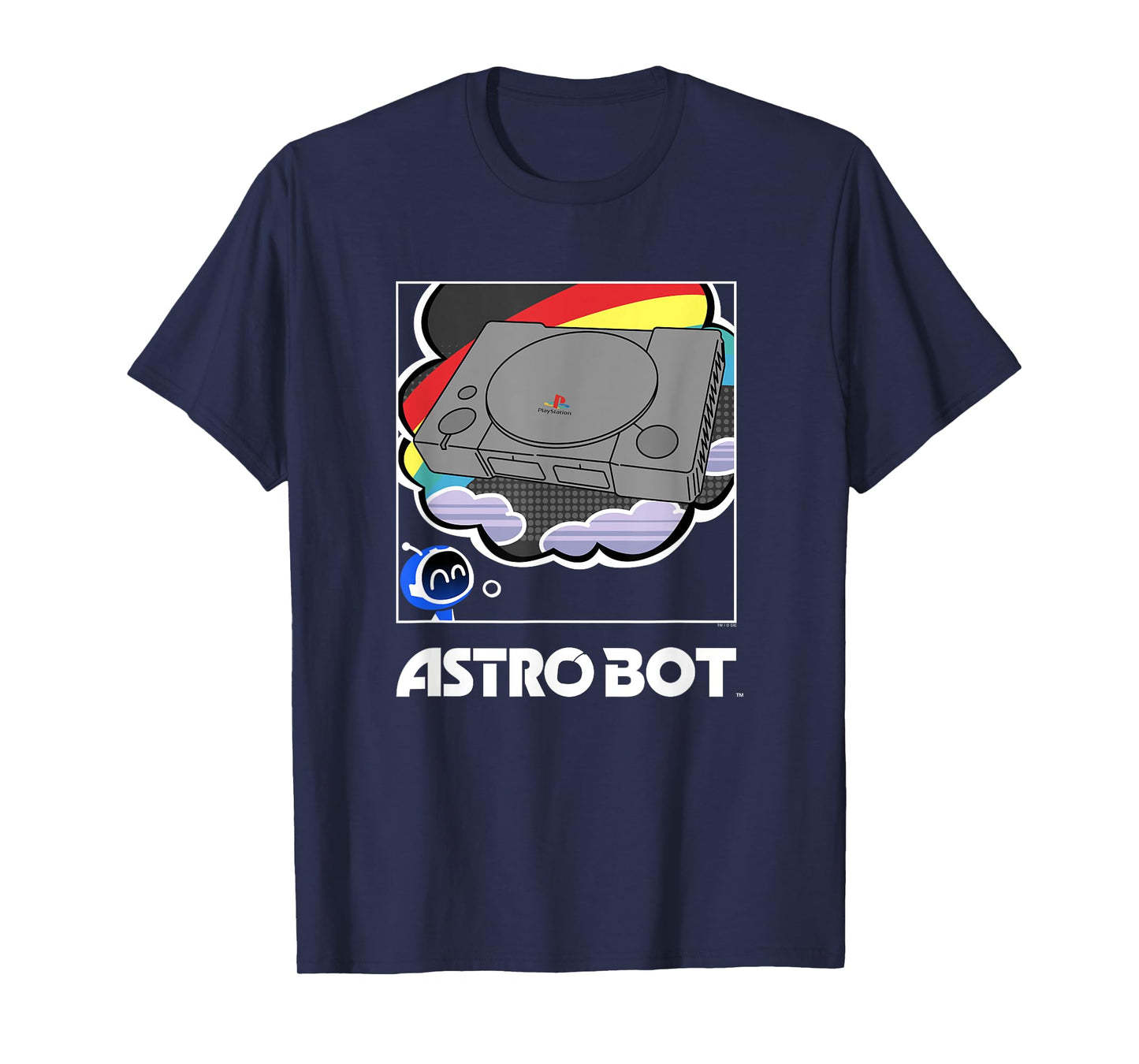 Astro Bot Dreams of PlayStation Gaming Video Game T-Shirt