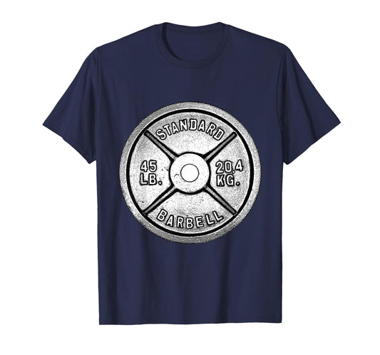 45 LB Plate Bodybuilder Workout Gym Shirt for Men Women Kids T-Shirt