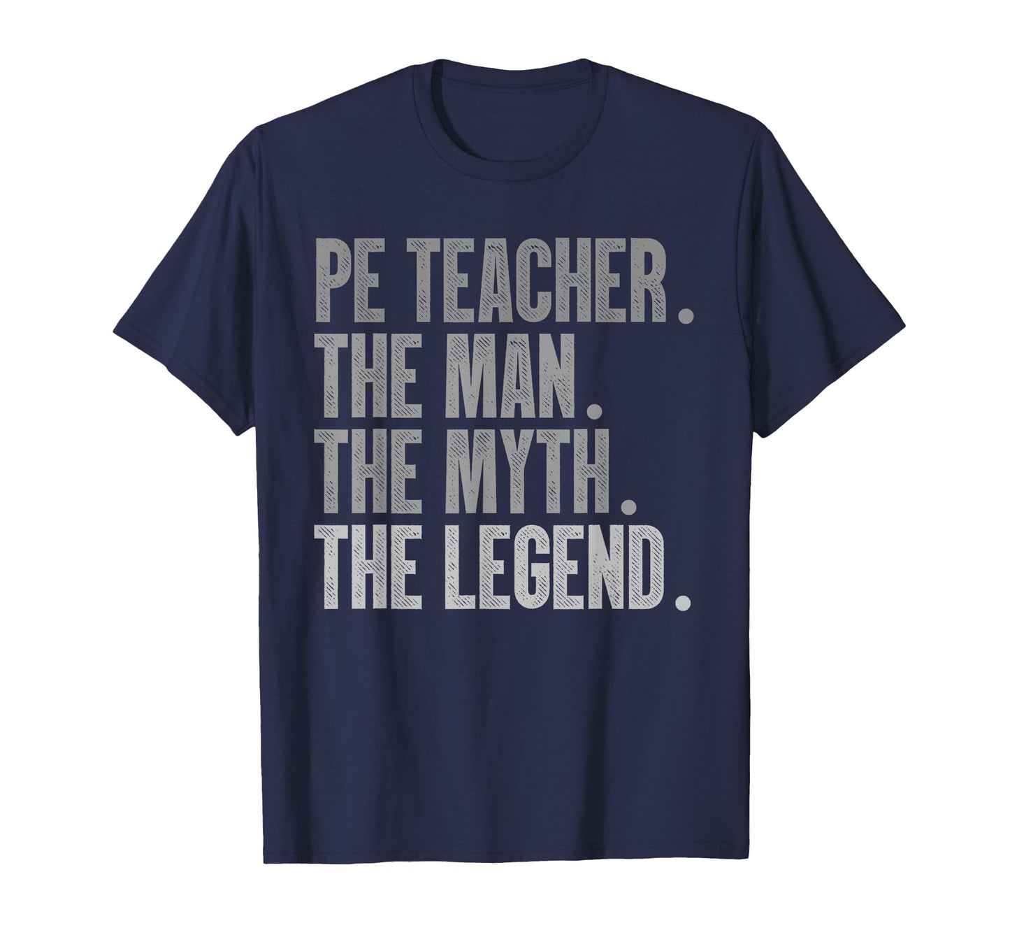 Cool PE Teacher Art For Men Boys Physical Education Teacher T-Shirt