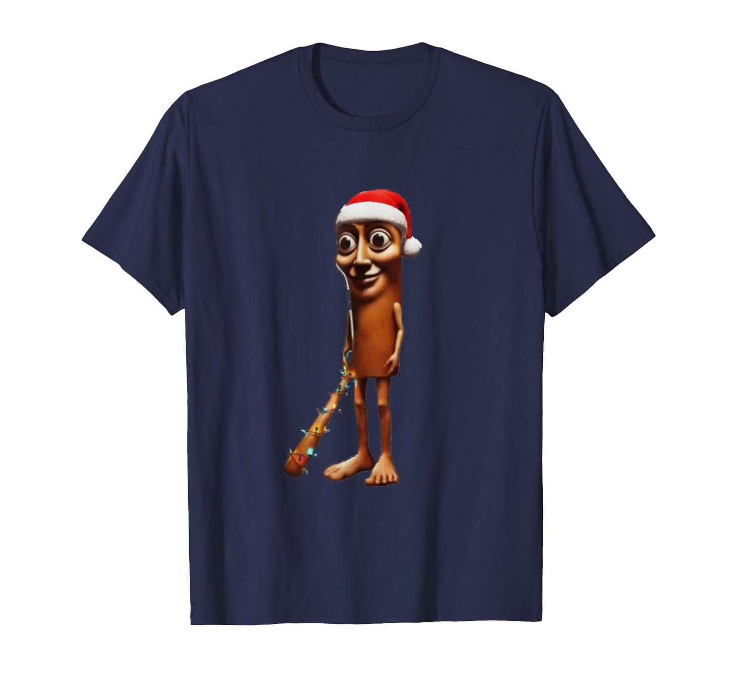 Santa Tung Tung Tung SAHUR Christmas Italian BRAINROT T-Shirt