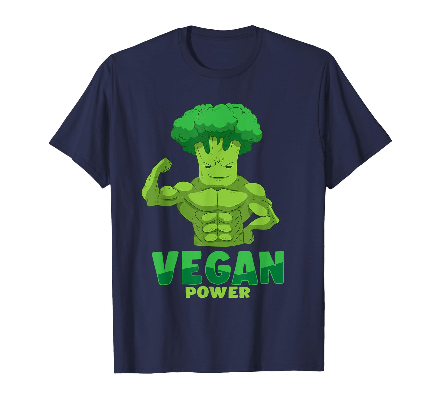 Vegan T shirt for Men - Vegan Plant Power Lifter T-Shirt