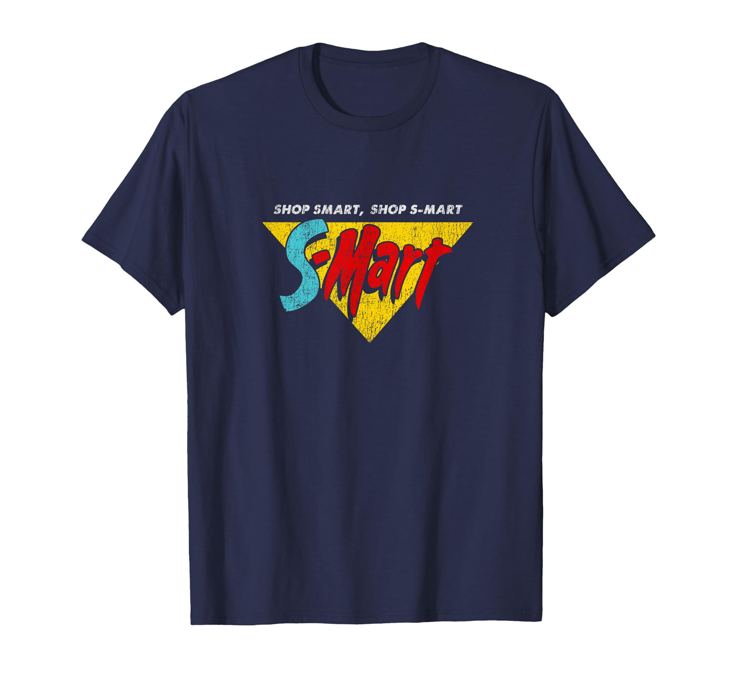Shop Smart, Shop S-Mart - Pre-distressed - Evil, Ash T-Shirt