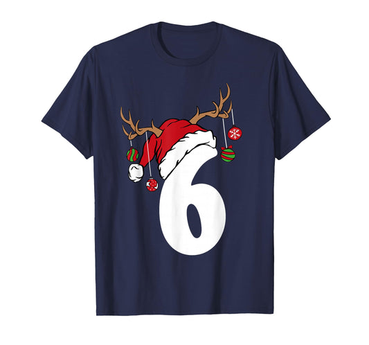 6 7 Six Seven Gen Z Alpha Meme Slang Merry Christmas Couples T-Shirt