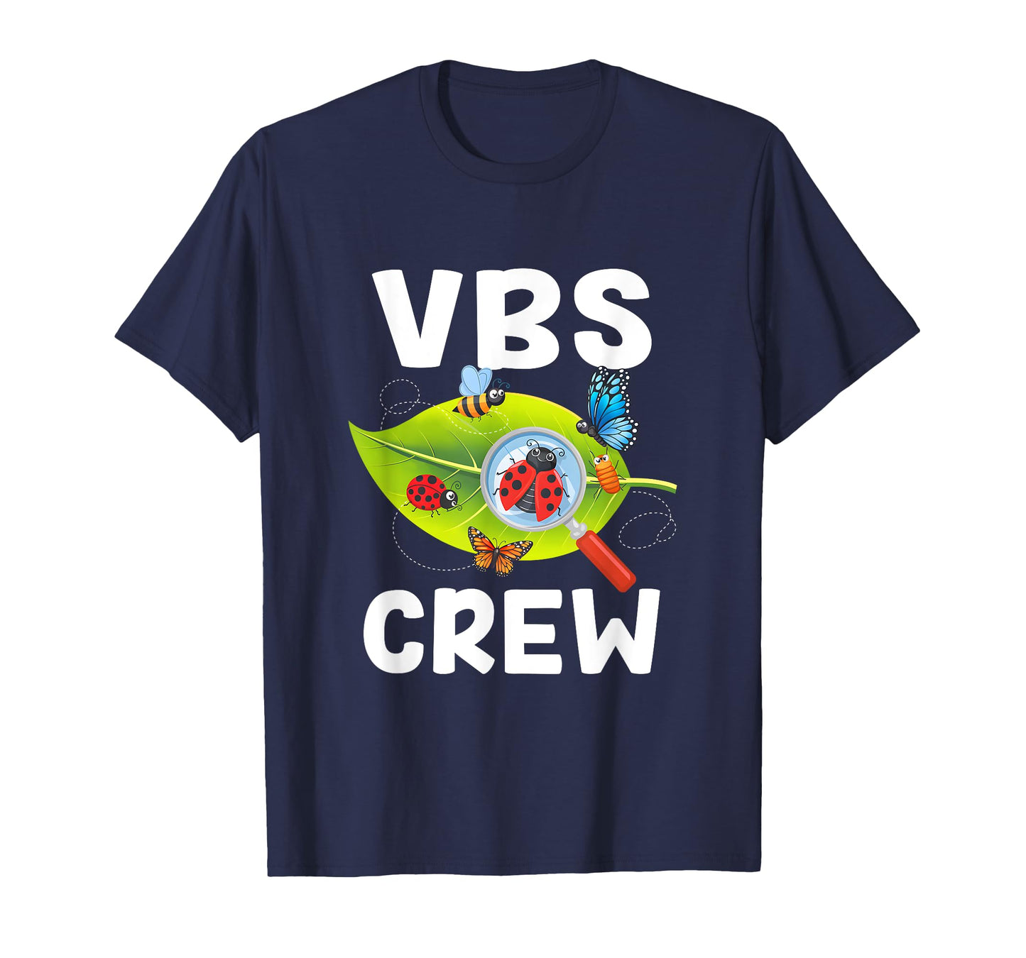 Vbs Crew 2025 Magnified Smallest Insects Adventure Vbs Squad T-Shirt