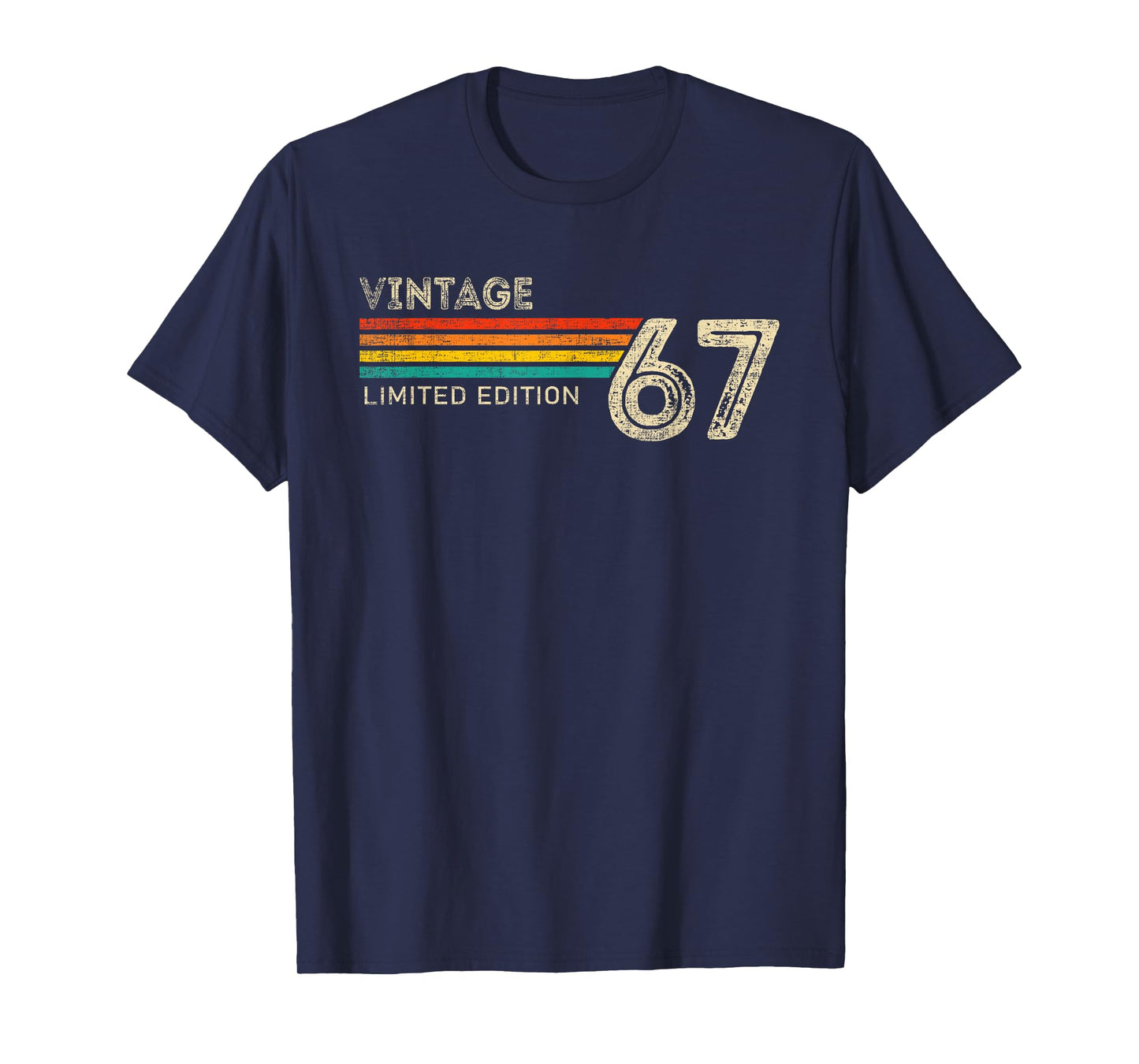 Vintage 1967 Limited Edition Birthday 1967 Men Women Vintage T-Shirt