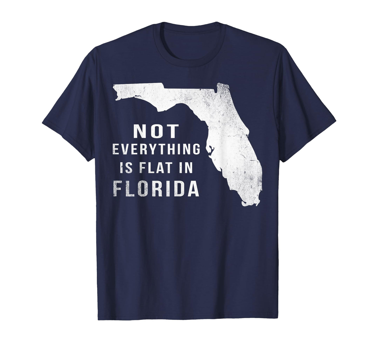 Not Everything Is Flat Funny Florida T-Shirt T-Shirt
