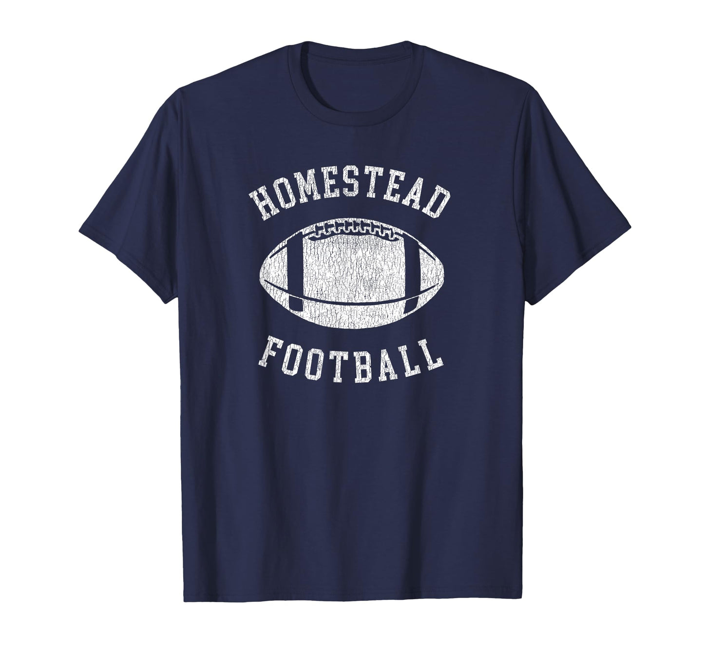 Homestead Football Distressed Vintage 80's Throwback Classic T-Shirt