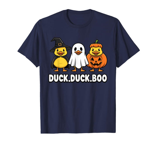 Duck Boo Halloween Ducks Witch Ghost Pumpkin Family Matching T-Shirt
