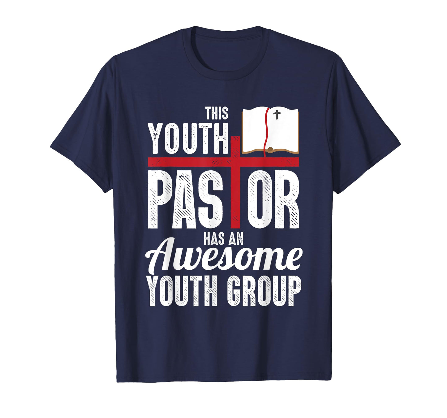 Cool Youth Pastor Art For Men Women Christian Church Lovers T-Shirt