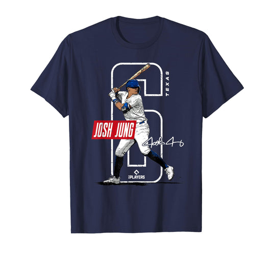 Josh Jung | Texas Baseball Players | MLBJOJ3002 T-Shirt
