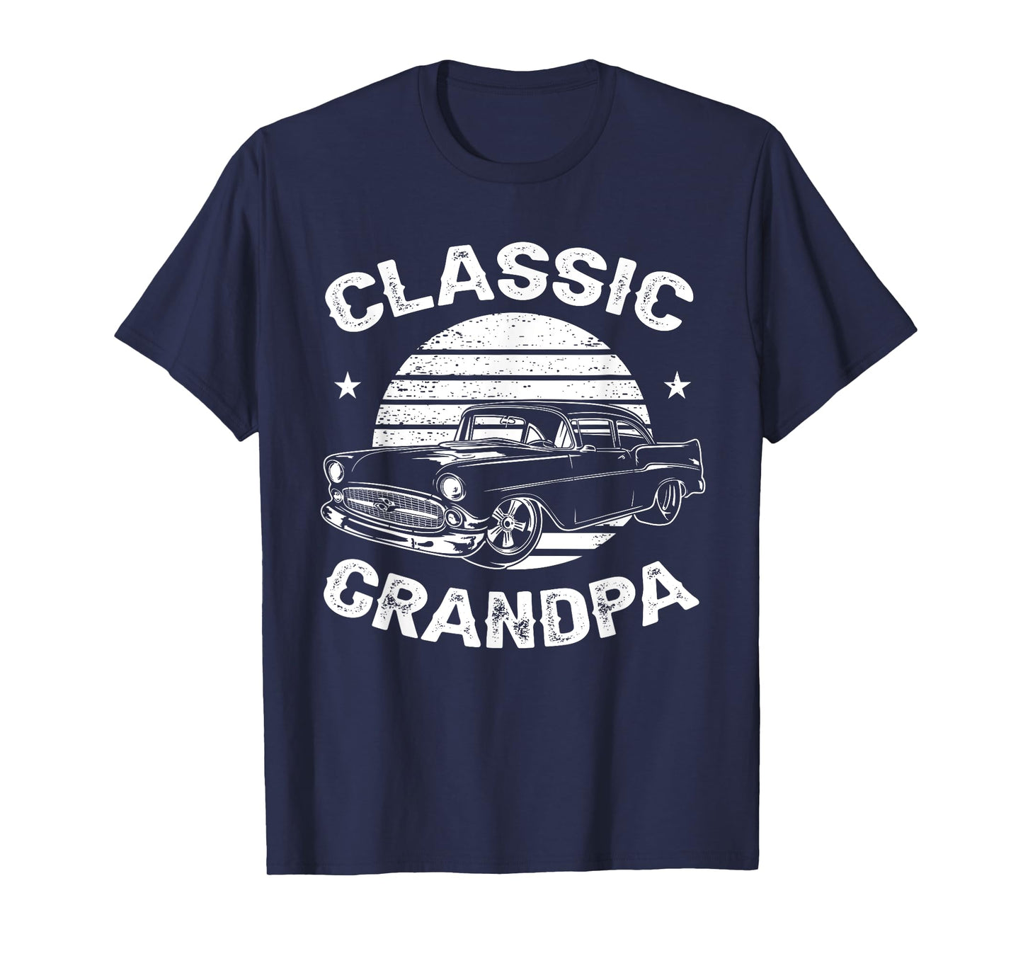 Grandpa Vintage Retro Classic Funny Car Lover Enthusiast T-Shirt