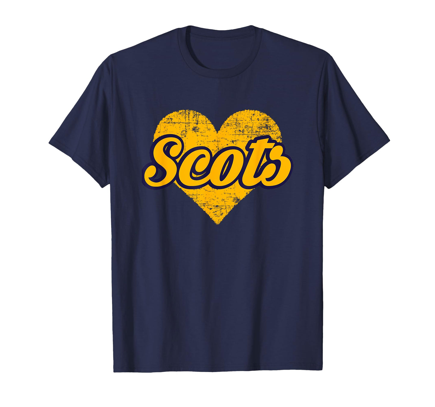 Highland Park Scots Over Heart T-Shirt