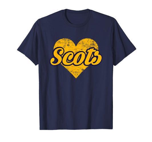 Highland Park Scots Over Heart T-Shirt
