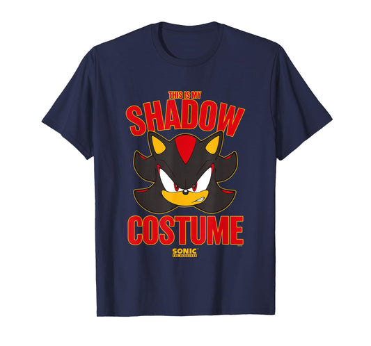 Sonic The Hedgehog Halloween This Is My Shadow Costume T-Shirt
