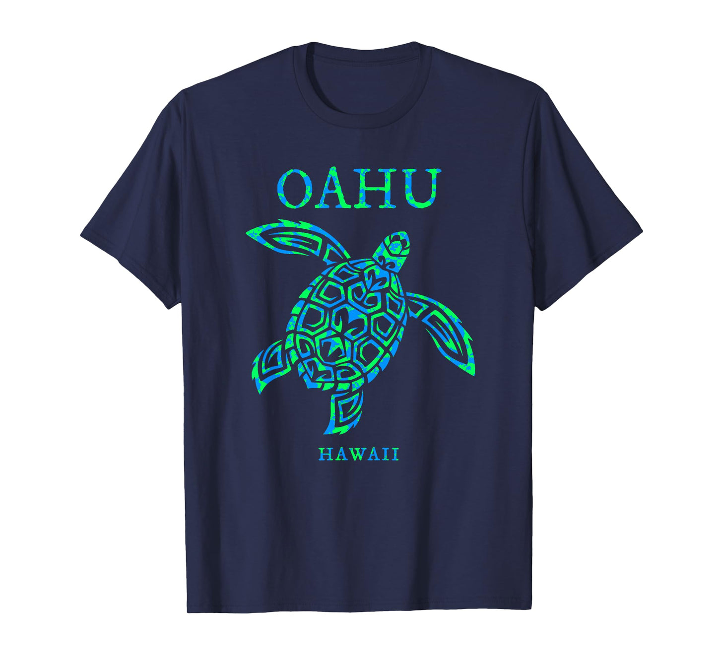 Oahu Hawaii Sea Turtle Souvenir Boys Girls Mens Womens T-Shirt