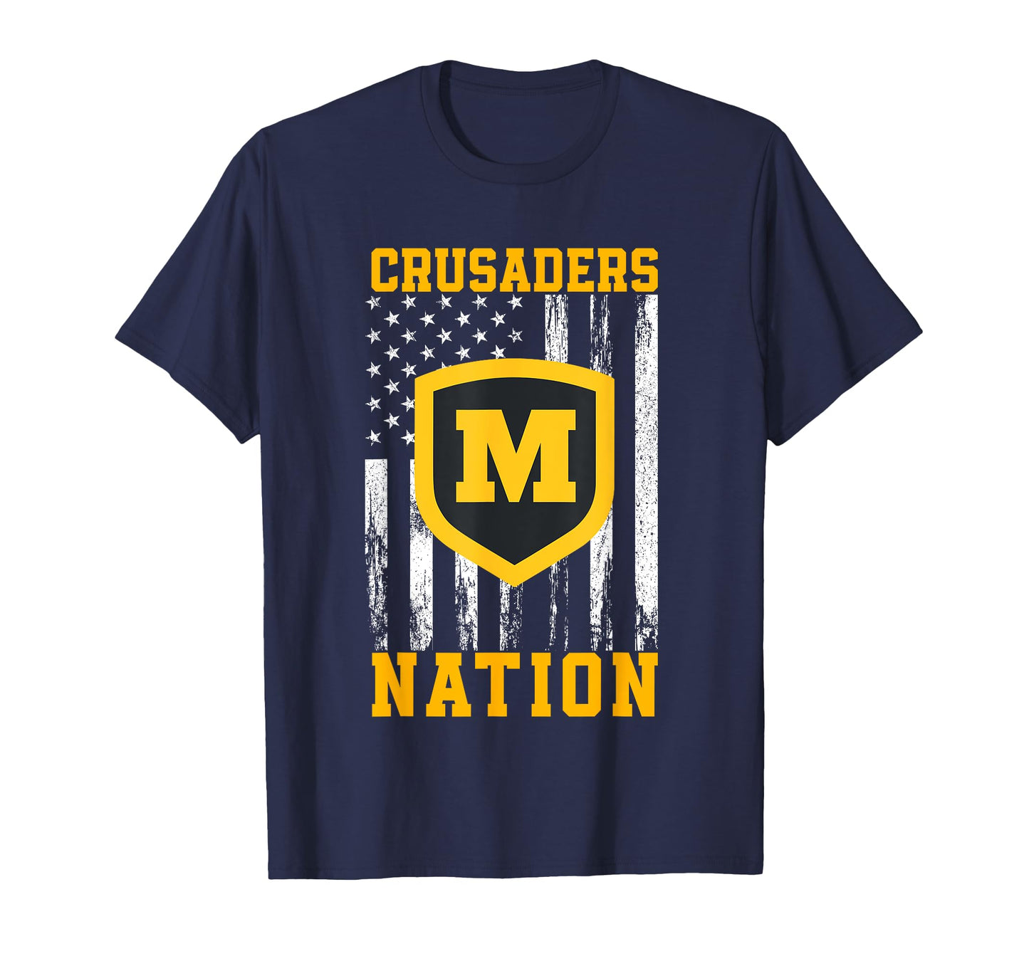 Archbishop Moeller Crusaders Logo Nation HS T-Shirt