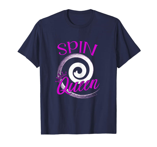 Spin Class Shirt Indoor Cycling Spinning Workout Spin Queen T-Shirt