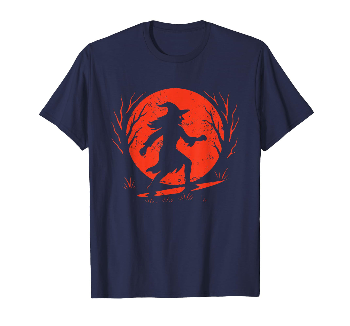 Witch Surfing Under Moon T-Shirt