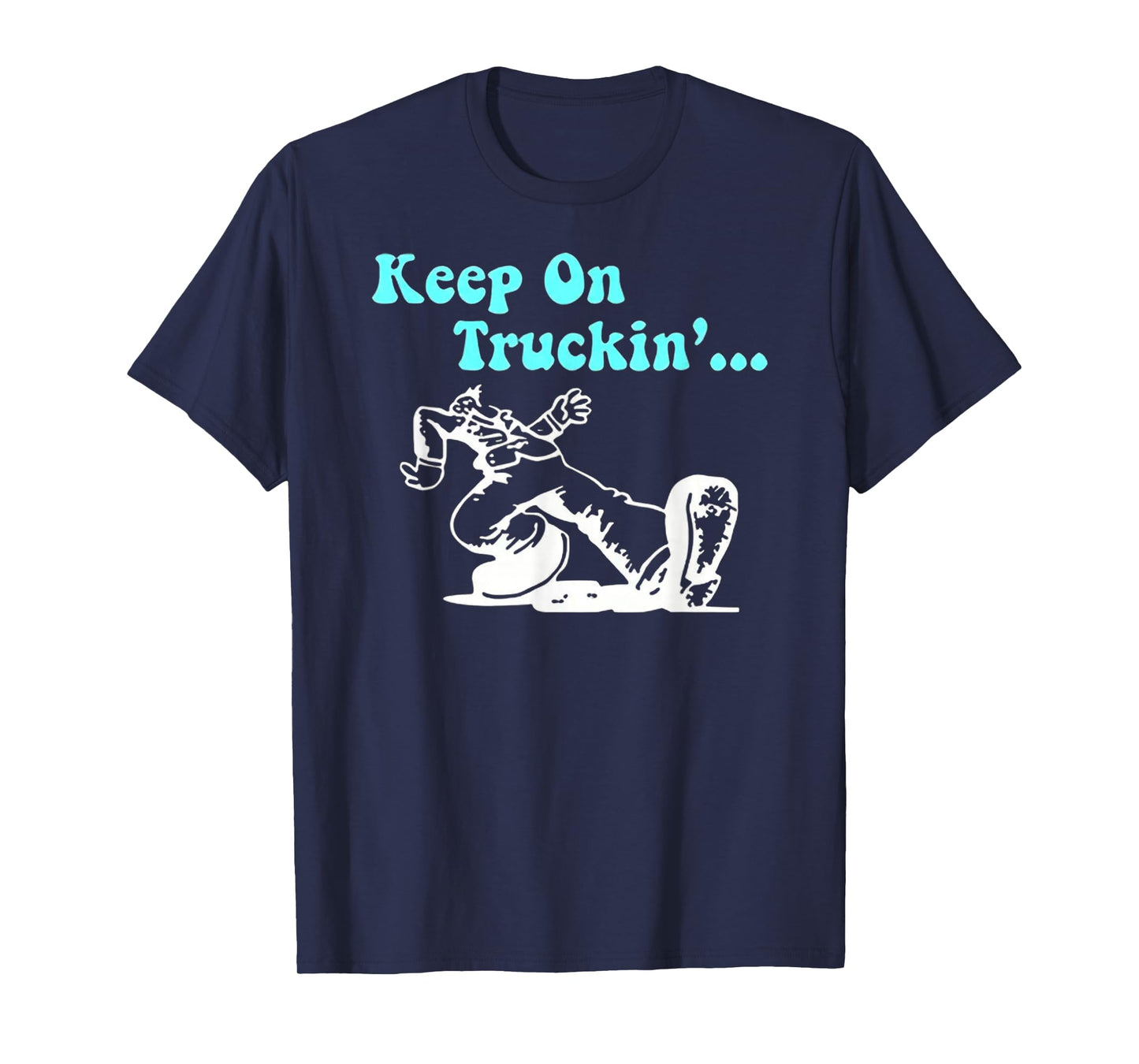 Funky Keep on Truckin' - Retro Vibes T-Shirt