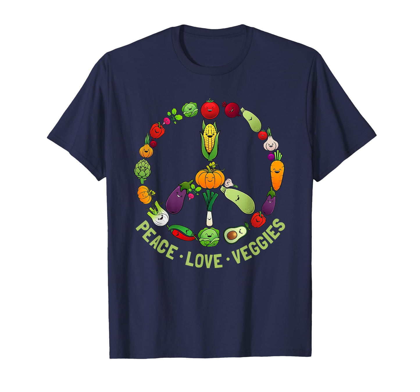 Funny Vegetarian Gift Men Women Cool Vegan Veggie Veganism T-Shirt
