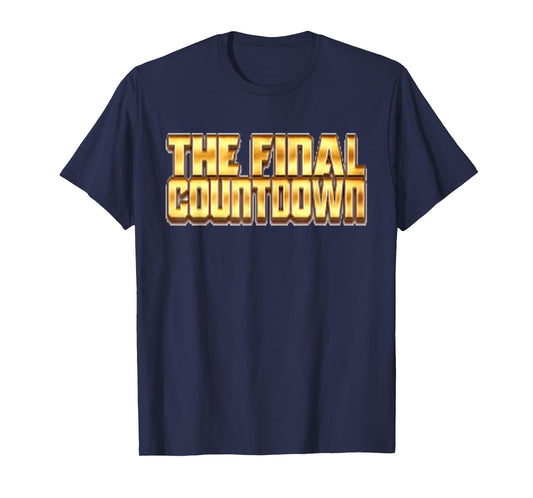 t-shirt the final countdown rock tee shirt T-Shirt