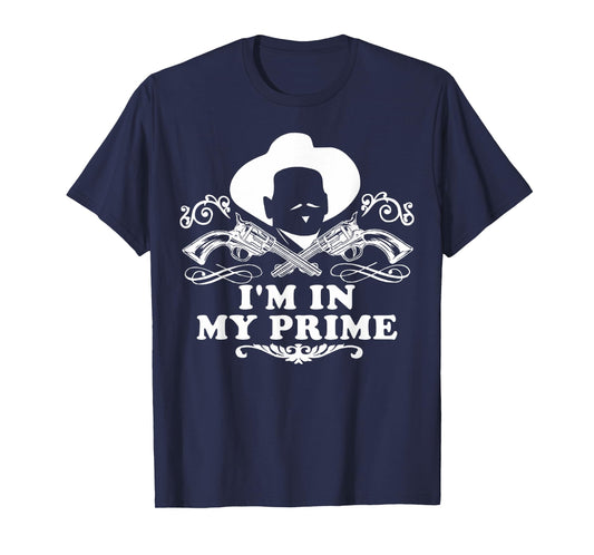 Doc Holliday Cowboy Prime Quote Western Mustache T-Shirt
