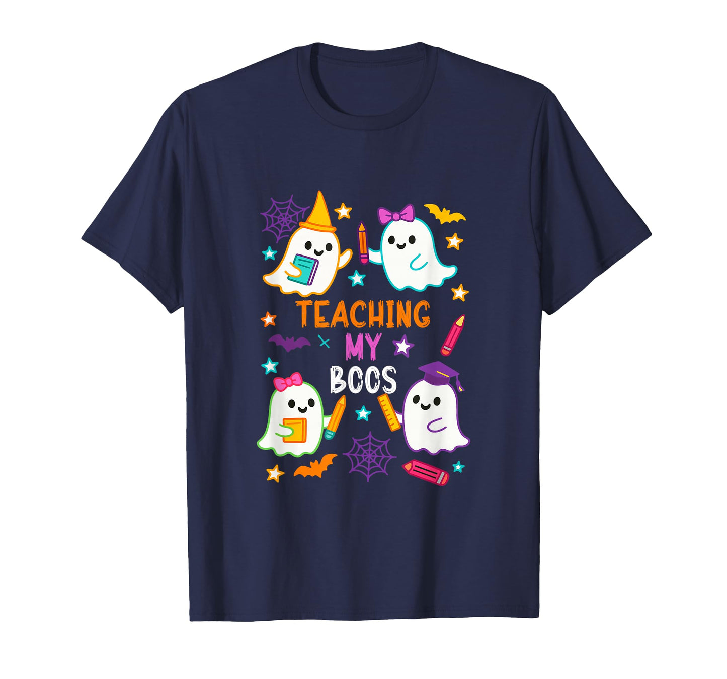Teaching My Boos Group Boo Ghost As Teachers Halloween T-Shirt