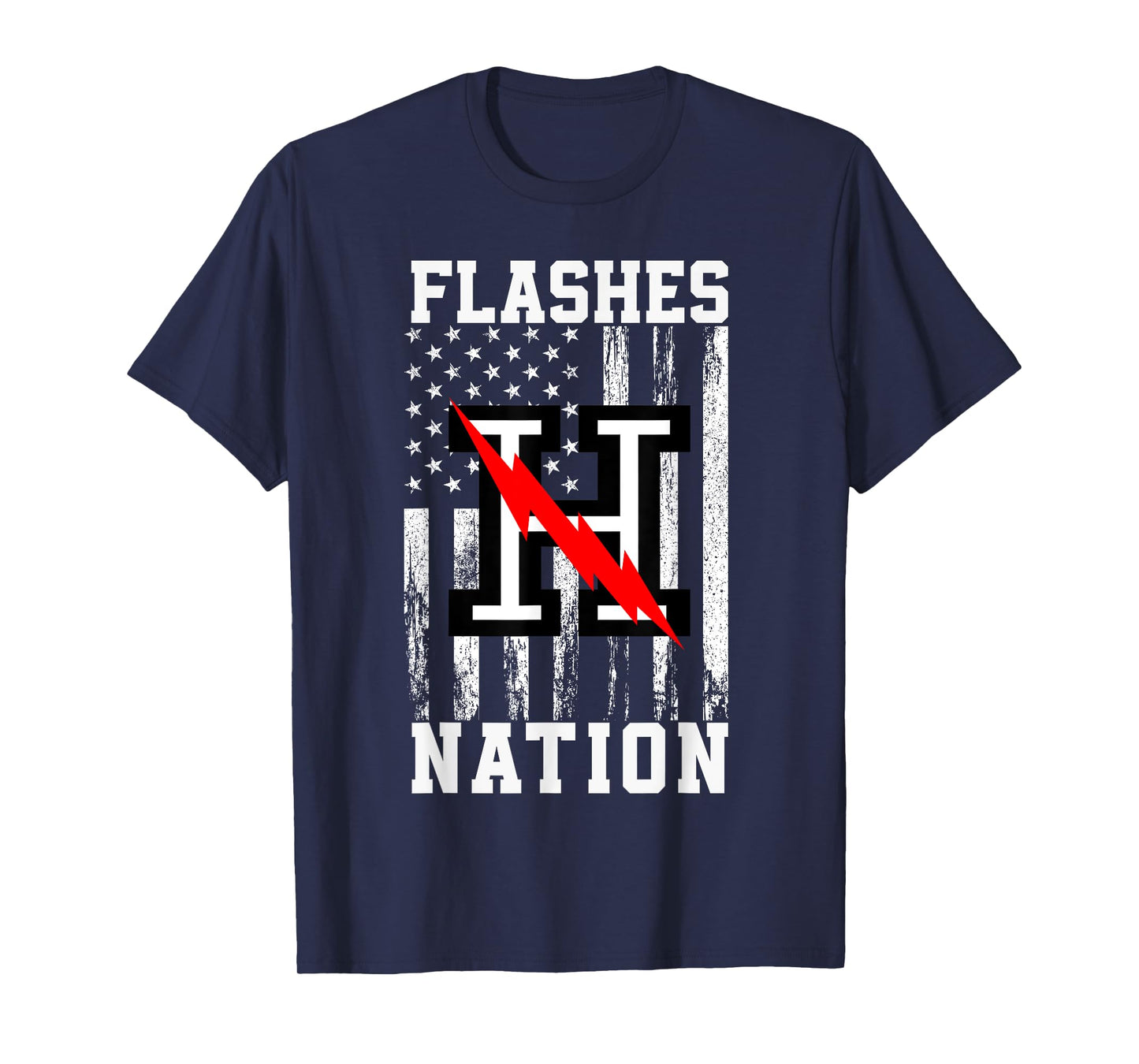 Hilliard Flashes Logo Nation HS T-Shirt