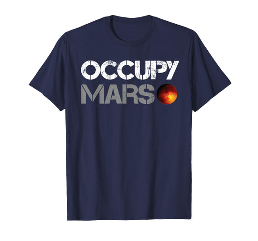 Trending Tees Vintage Occupy Mars T-Shirt