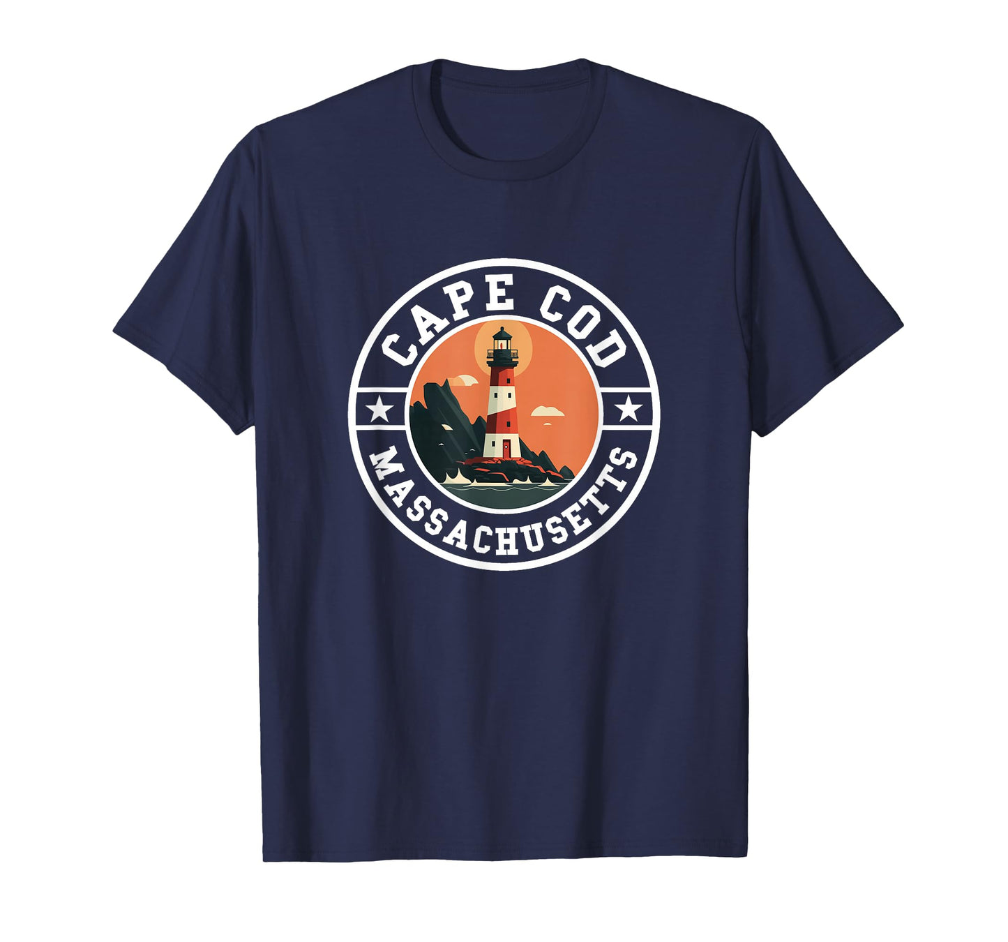 Cape Cod - Massachusetts - Throwback Design - Classic T-Shirt