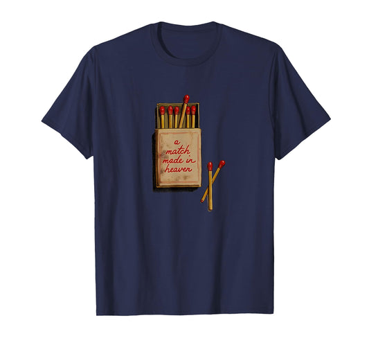 A Match Made Heaven Vintage Illustration T-Shirt