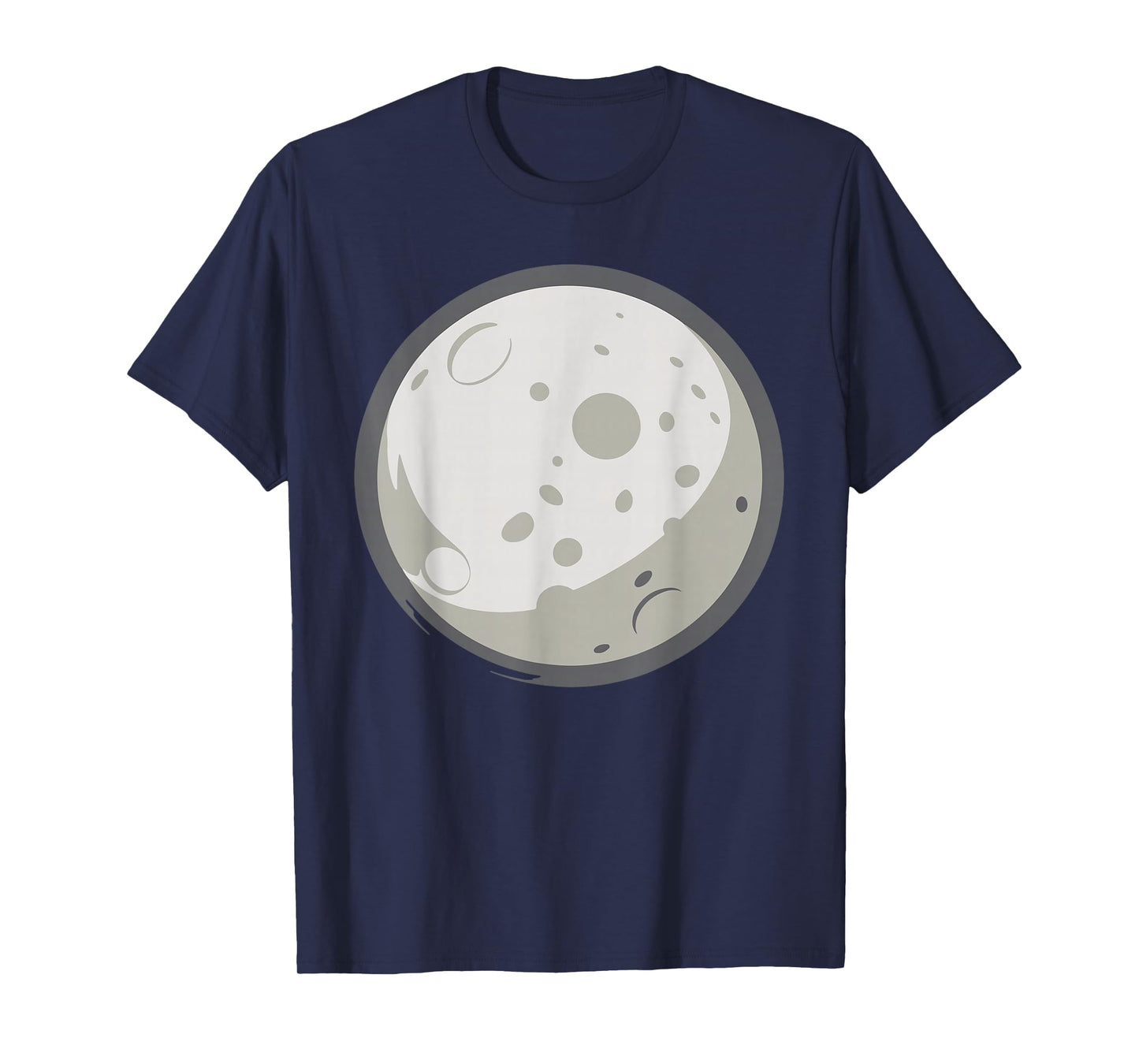 Moon Shirt Adult Kids Men Women Moon Costume T-Shirt