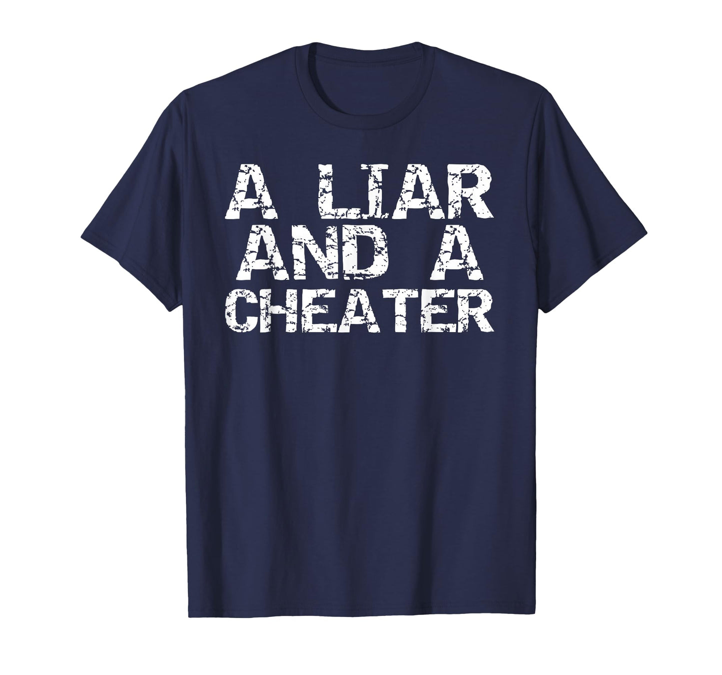 Funny Divorce Party Decorations Men Divorce Shirts - A Liar & a Cheater Caught Cheating Gift Sarcastic Breakup Unisex-Adults T-Shirt - Black - Small