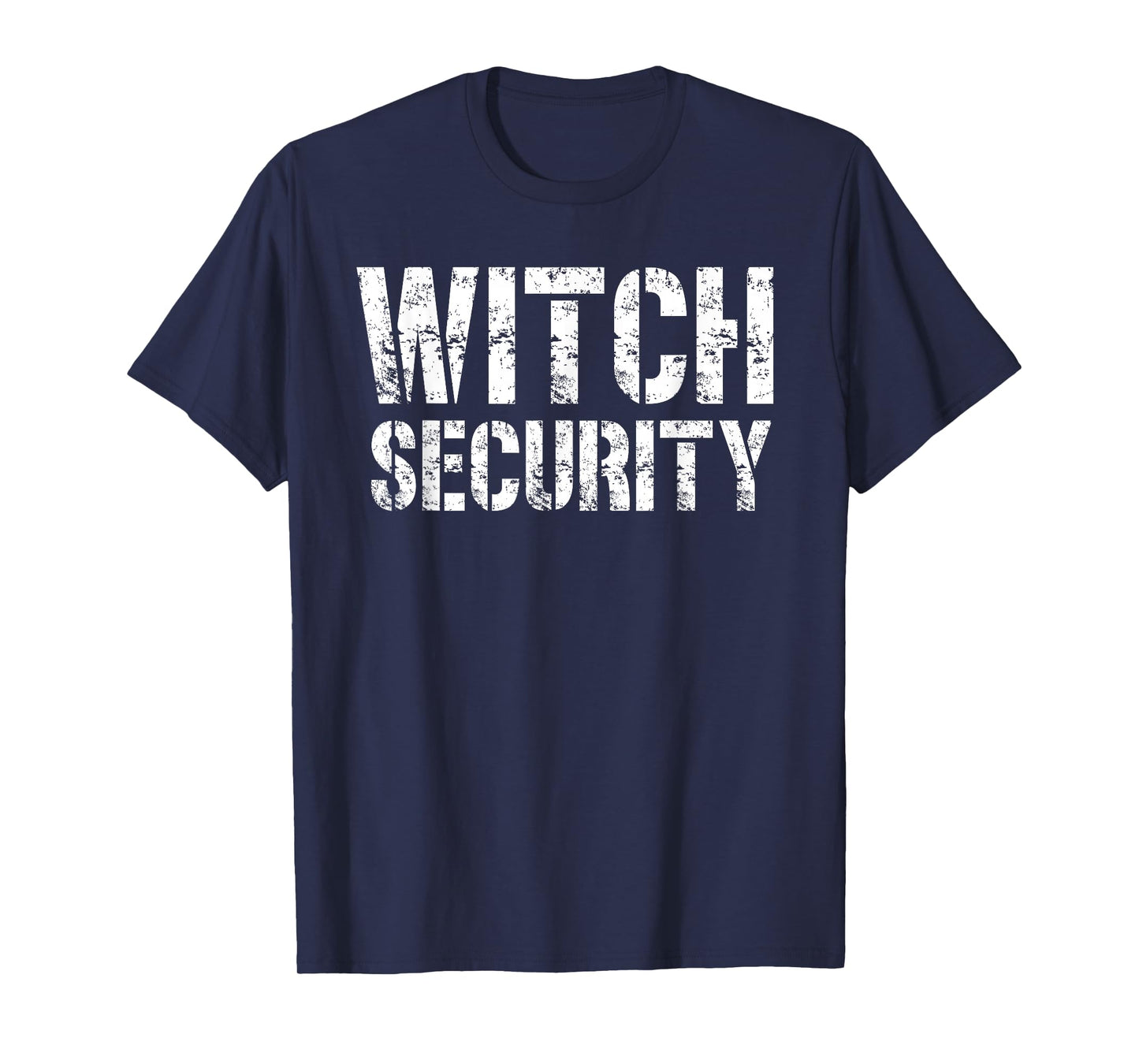 Halloween Dad Mom Daughter Adult Costume Witch Security T-Shirt