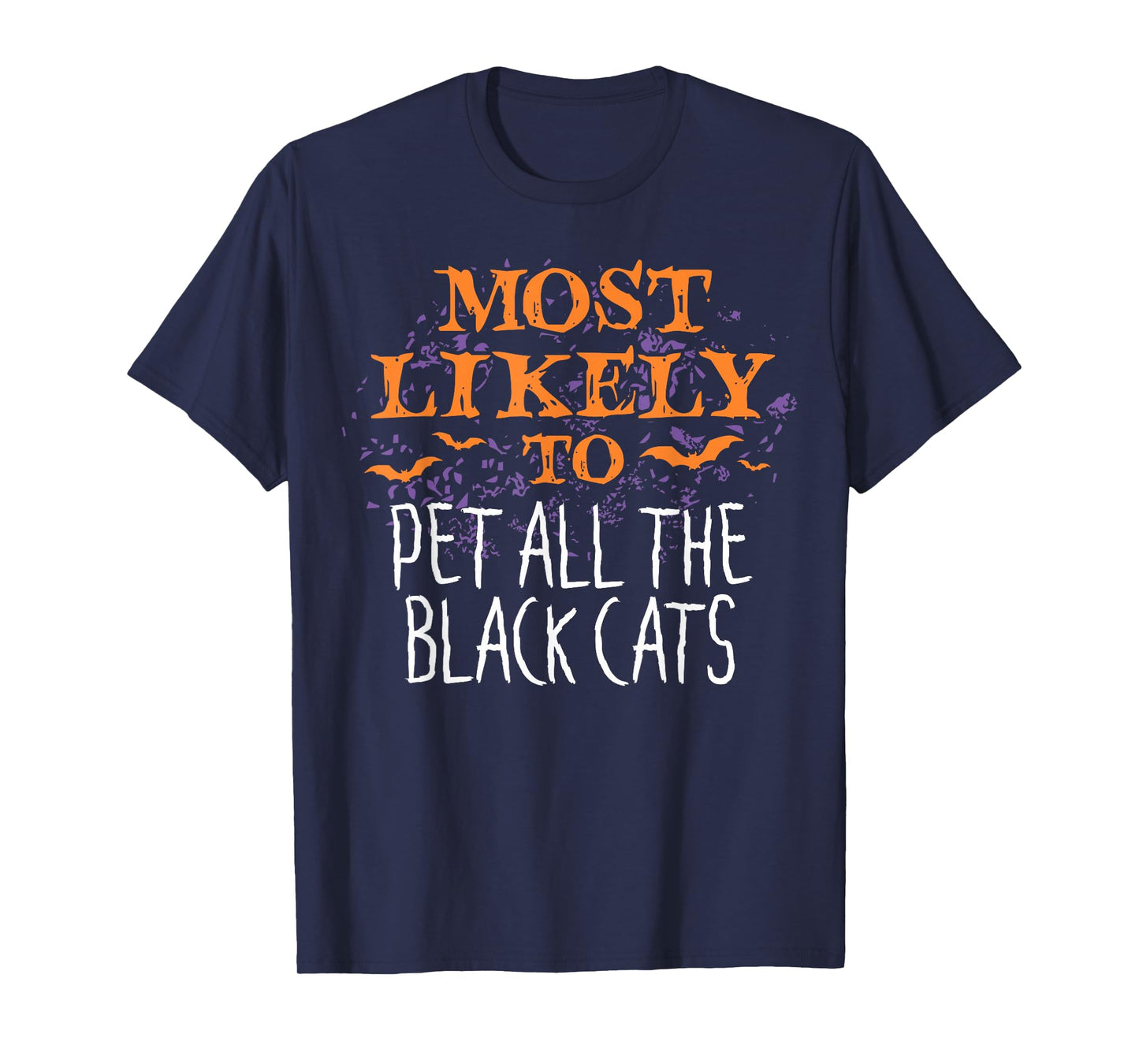 Most Likely To Halloween Pet All The Black Cats Matching T-Shirt