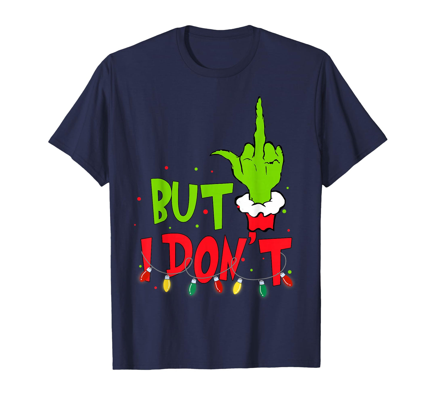 I Love Matching Christmas Shirts But I Don't Xmas Couples T-Shirt