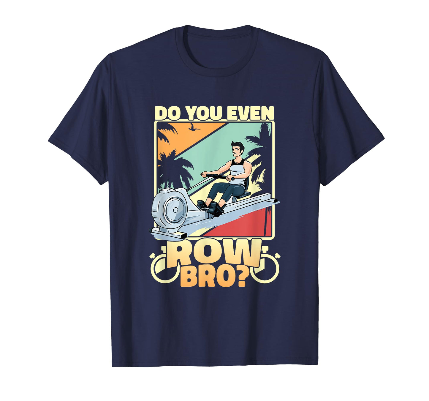 Indoor Rowing Machine Erg Workout Fitness Exercise Ergometer T-Shirt