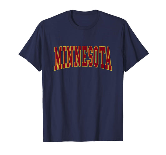 MINNESOTA - Throwback Design - Classic T-Shirt