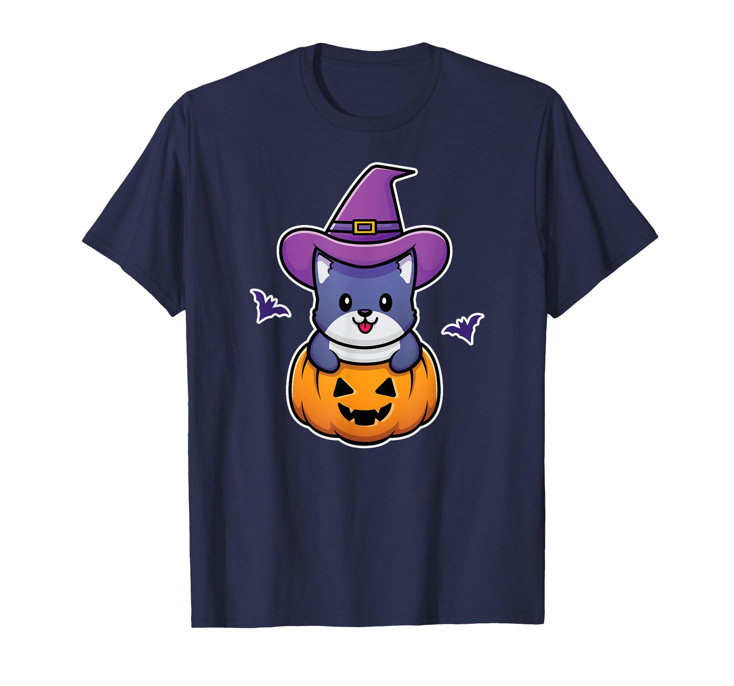 Halloween Witch Cat Party T-Shirt
