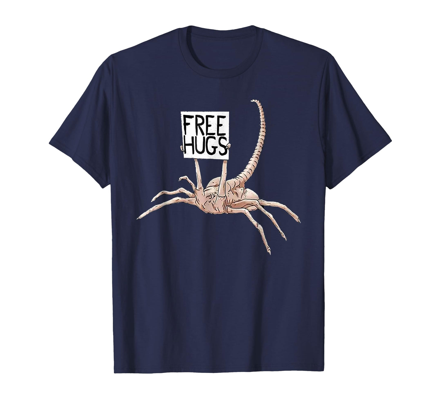Free Hugs Alien Vintage Design For Men Women Girl Boy Kids T-Shirt