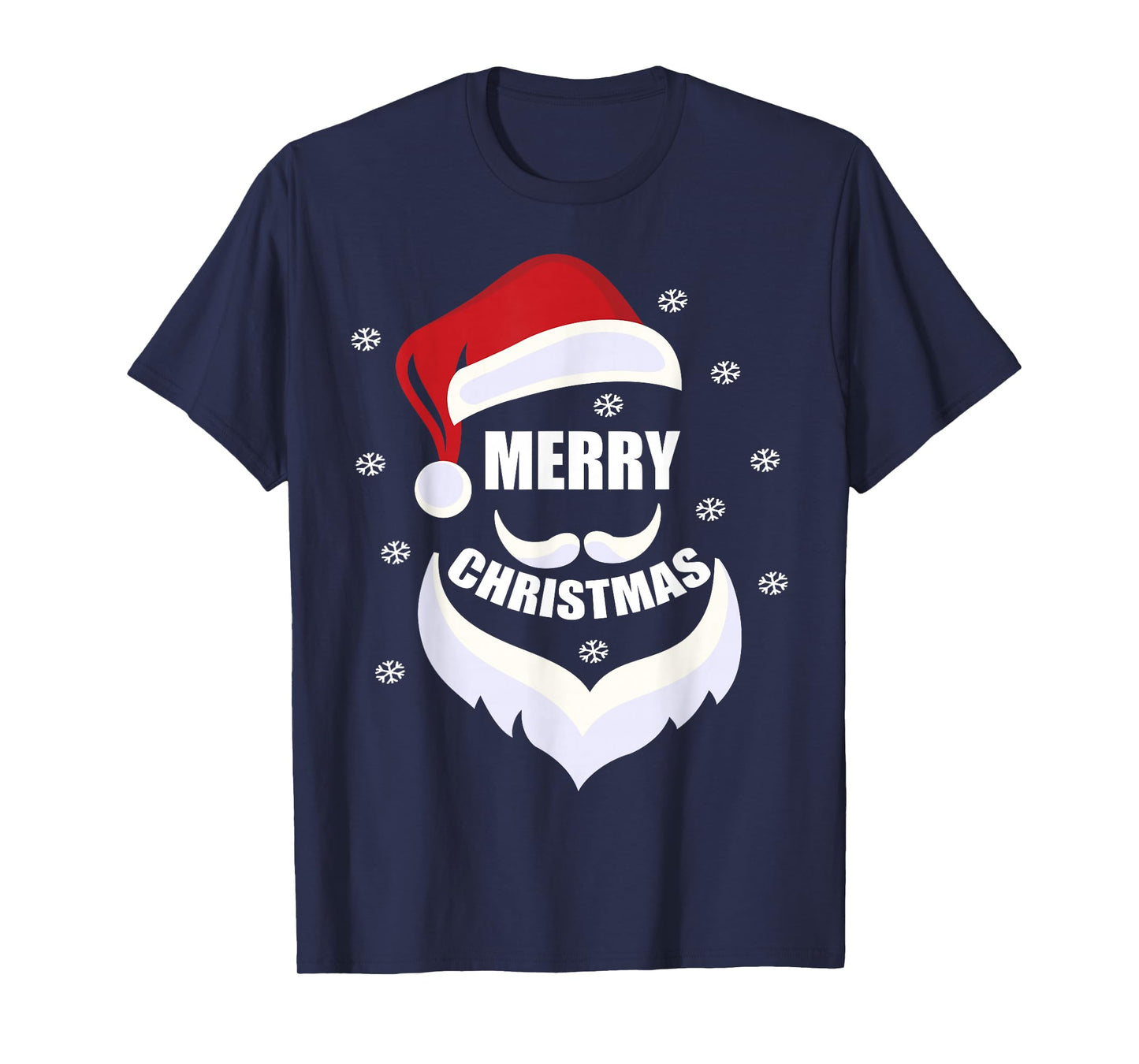 Merry Christmas -Fun Santa Claus Father Xmas Boy Girl Gift T-Shirt