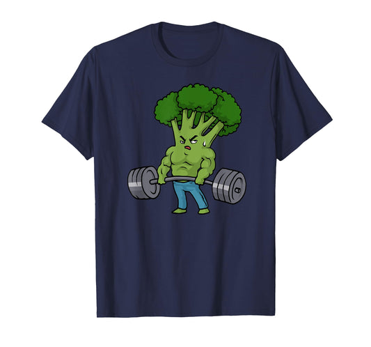 Deadlift Tshirt Broccoli Gym Fitness Motivation Bodybuilding T-Shirt