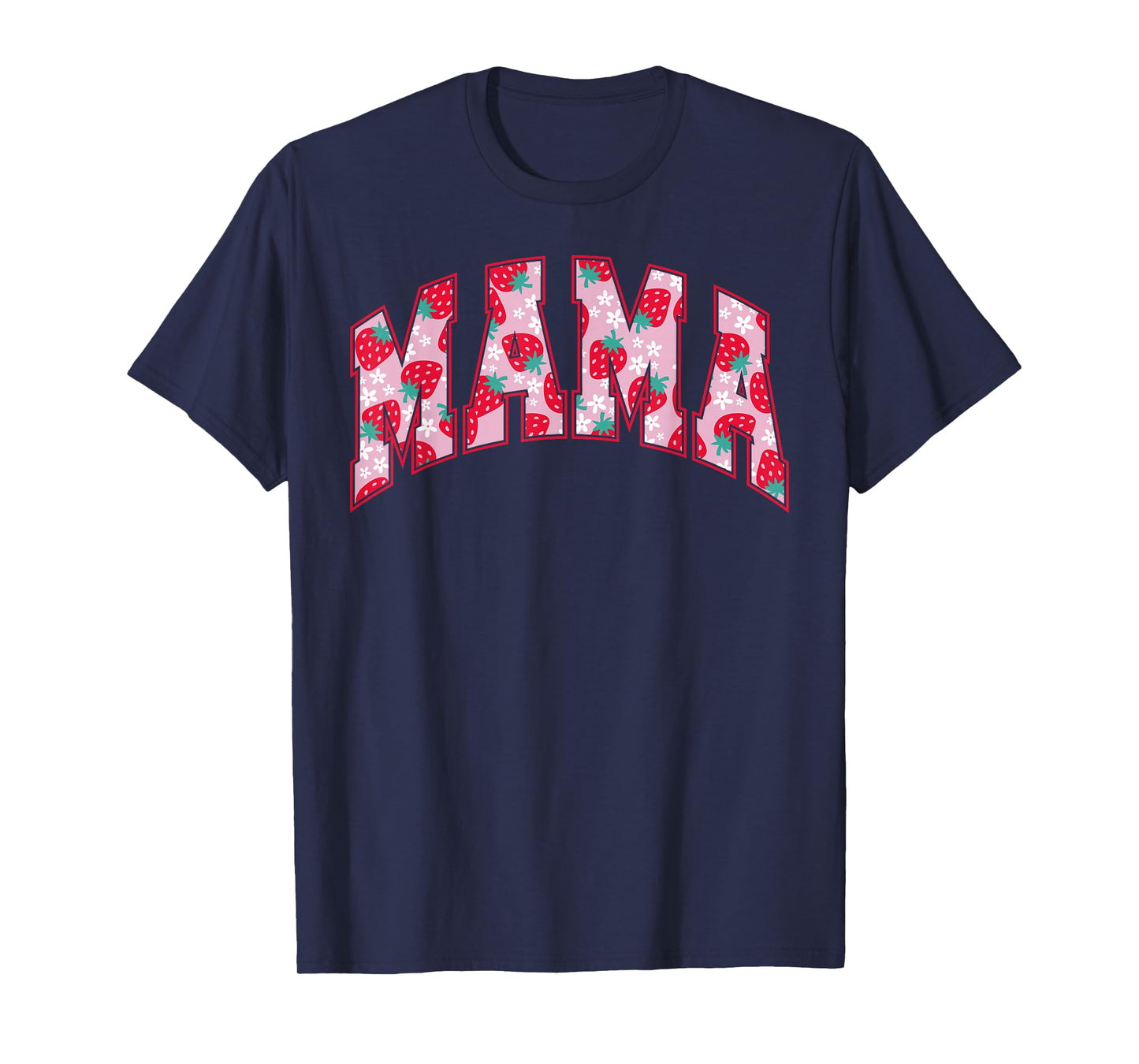 Mama Of The Berry First Birthday Strawberry Family Matching T-Shirt