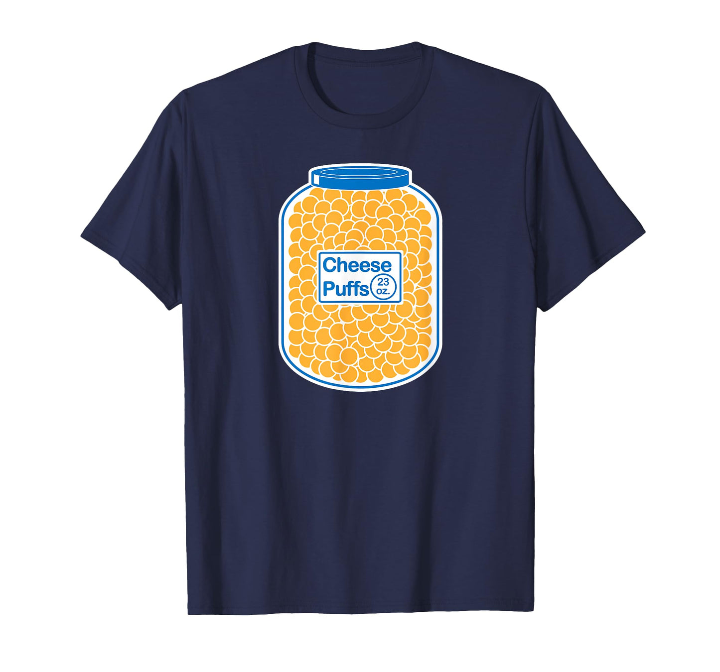 Cheese Puffs Workout T Shirt lifting Tee Cheese ball Funny T-Shirt