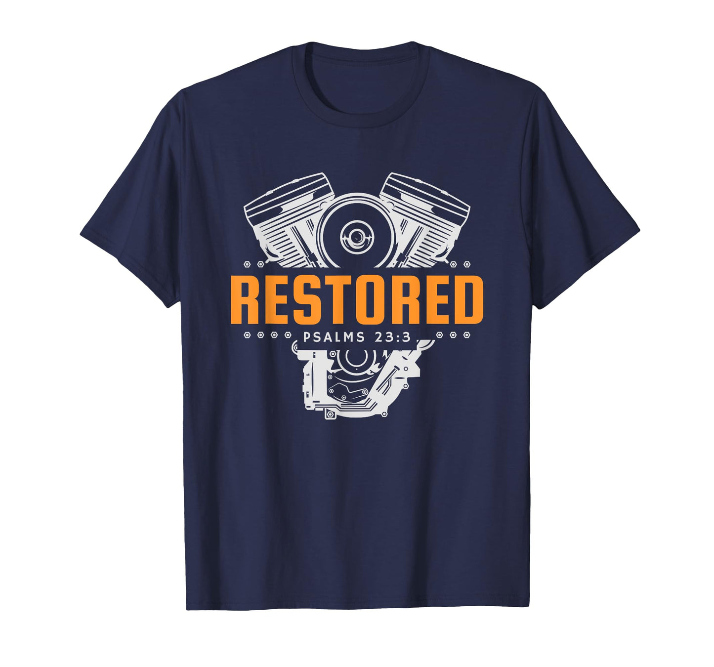 Christian Mechanic Restored Cars Automobile T-Shirt